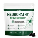 Neuropathy Support Supplement with R-Alpha Lipoic Acid 1200mg ALA– Nerve Health Formula for Neuropathy Pain Relief for Feet Hands Fingers Legs, Sciatica Ease with Vitamin B1 B6 B12–150 Softgels