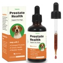 Prostate Health Drops for Dogs, Relieves Enlarged Prostate, Supports Urinary Tract Health Bladder Normal Frequency, Enhances Overall Immune, Herbal Liquid Supplement for Senior and Intact Male Dogs