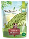 Food to Live Organic SuperGrass Powder Blend – Mixed Alfalfa, Barley Grass, and Wheatgrass Powders. Non-GMO, Pure Superfood, Vegan, Kosher, Bulk. Mixes Well. Perfect for Smoothies, and Shakes