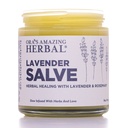 Ora's Amazing Herbal Lavender Salve Ointment, Sleep Balm, Lavender Essential Oil, Aromatherapy for Relaxation Anxiety Relief & Massage, Dry Skin Hand Repair Cream Calendula Coconut Oil, 4 oz