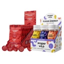 Proper Wild Clean Energy Bundle – Originals Variety Energy Shots (6-Pack) + Strawberry Energy Gummies (10-Pack) – Organic Caffeine + L-Theanine, Plant-Based