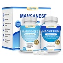 Magnesium Complex & Manganese Supplement Bundle – 1000mg Magnesium with 7 Forms Plus 10mg Manganese (Aspartate/Citrate) – Supports Relaxation, Muscle & Bone Function – 150 Capsules