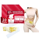 Heating Patches for Period Cramps, Menstrual Heating Belts, Portable Period & Back Heat Therapy Belts, Air Activated Heating, 8 Hours Soothing Heat Relief - 10 Pack Discreet, Cord-Free HeatWraps