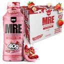 REDCON1 MRE RTD Protein Shake | Strawberry Shortcake | Lactose Free, 40g Protein - 12 Pack, 14 oz