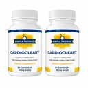 Simple Promise CardioClear7 CoQ10 with PQQ and Shilajit, 2-Pack Bundle - Heart Health, Circulation & Cellular Energy Support - Gluten Free, Non-GMO - 60 Capsules.