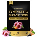 10,675mg Lymphatic Supplement | 25-in-1 Blend with Echinacea, Elderberry, Dandelion | 240 Softgels, 80 Day Supply | Lymph System Support | Soy Free, Non-GMO, Gluten Free