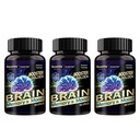 Smarto-One Brain Nutrition Proprietary Blend(DHMP) Nootropic Brain Supplement for Memory,Mental Alertness, Focus & ConMental Clarity,Phosphatidylserine,Vitamins B6 (180 Count (Pack of 3))
