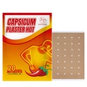 Capsaicin Patches -20 Count Hot Capsicum Patch - 3.94"x2.76" Capsaicin Hot Patch