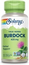 SOLARAY Burdock Root 425 mg - Υγιές ήπαρ, νεφρό, πέψη, κυκλοφορία, κοινή & δερματική υποστήριξη - Αντιοξειδωτική δράση - Μη ΓΤΟ - 100 VegCaps