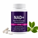 NAD+ Supplement 500mg - NMN with Resveratrol, Quercetin & TMG - Anti-Aging, Cellular Energy, Healthy Skin - 60 Capsules
