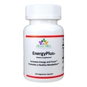 EnergyPlus+ Natural Energy Support Supplement with Spirulina, D-Ribose & CoQ10 – Supports Focus, Metabolism & Daily Energy – 120 Vegetarian Capsules, Made in USA