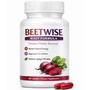 Root Formula | Cold Pressed - Organic Beet Root Capsules, Beetroot Supplement Organic, Vegan-Friendly, Non-GMO, Gluten-Free, 60 Capsules (1Bottle)