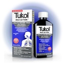TUKOL Max Action - Cough & Cold Medicine, Cold & Flu Medicine for Adults, Relieves Sore Throat, Fever, Nasal & Chest Congestion, Ages 12 and Up, Max Strength Formula, 6 FL OZ | Max Strength Formula, Relieves Sore Throat, Fever Relief, Nasal & Chest Congestion, Liquid