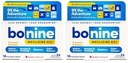 Bonine Non-Drowsy for Motion Sickness Relief, Sea Sickness, Car Sickness, Nausea and Vomiting, with Meclizine Hcl 25mg, Raspberry, Travel-Sized 16ct (Packaging May Vary) (Pack of 2)