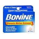 Bonine Chewable Tablets Raspberry 16 ea
