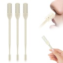 Nasal Hair Cutter for Women Men,2025 Upgraded 360° Rotating Nostril Hair Removal Tool Double Sided Nose Hair Blade,Manual Nose Hair Trimmer for Home Travel Essentials (Beige, 3pcs)