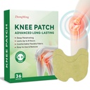 36Pcs Wormwood Extract Knee Patches, 8-Hour Heat Stickers for Knee Back Neck Shoulder