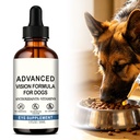 Advanced Vision Formula for Dogs - Eye Health Support with Lutein, Zeaxanthin & Astaxanthin - Helps Maintain Clear Vision & Comfort - 30ml Liquid Supplement