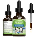 Pet Wellbeing Bilberry for Dogs - Eye & Vision Support with Antioxidants, Capillary Health, Retinal Support - NASC Certified & Vet-Formulated - 2 oz Liquid