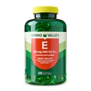 Vitamin E Dietary Supplement Softgels, 180 mg, Supports Heart Health, 500 Softgels + Dipaze Gift (Container)