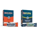 CLIF Builders - Chocolate Flavor - Protein Bars - Gluten-Free - Non-GMO - Low Glycemic & Chocolate Chip Cookie Dough Flavor - Protein Bars - Gluten-Free - Non-GMO - Low Glycemic
