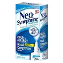 Neo-Synephrine Regular Strength Nasal Spray 15 mL – Phenylephrine 0.5% Fast Acting Nasal Decongestant for Cold and Allergy Relief (Pack of 4)