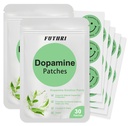 Dopamine Patches 60 Count,& Positivity Support, Extra Strength Plant-Based Formula, Vegan Mood Support Patch for Daily Mental Wellness