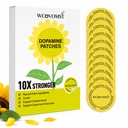 Dopamine Patches Extra Strength for Daily Mood and Motivation Support – 60 Count Plant Based Vegan Formula – Transdermal Patch for Men and Women Seeking Mental Wellness and Balance