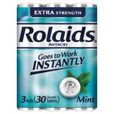 Rolaids, Antacid Extra Strength Mint, 30 Count