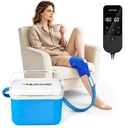 ONLYCARE Ice Machine for Knee After Surgery, Portable Cold Therapy Machine, Program Timer Knee Ice Cryotherapy Machine with Quiet Pump, Cold Compress Pad for Ankle, Arm Joints, Sports Injuries