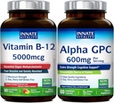 Innate Vitality Vitamin B12 5000mcg and Alpha GPC 600mg