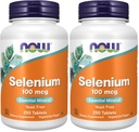 NOW Foods Supplements, Selenium (L-Selenomethionine) 100 mcg, Essential Mineral*, 250 Tablets (Pack of 2)