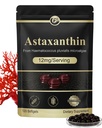 Dr.HR Premium Astaxanthin Antioxidant Supplement for Skin Health, Eye & Cellular Wellness, Natural Haematococcus Pluvialis Extract, High Potency Microalgae Source GMP Standard 120 Softgels