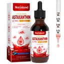 Liposomal Astaxanthin 12mg Supplements, Organic Astaxanthin Liquid with MCT Oil, Lycopene, Zeaxanthin & Ergothioneine, Antioxidant for Skin & Eye Health, Blueberry Flavor, 2 FL OZ