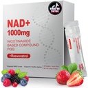 1000mg High-Potency NAD Liquid Supplement, Quercetin Phytosome & Resveratrol with PQQ, Boosts Cellular Energy, Focus & Healthy Aging - 1 Pc