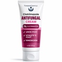 Clotrimazole Antifungal Cream for Skin - 1 Pack with 4 oz. of Clotrimazole Cream for Jock Itch, Athletes Foot Treatment, and More