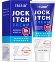 TAGRID Jock Itch Relief Cream: Jock Itch Relief for Men and Women - Soothing & Fast-Absorbing Skin Cream for Irritation, Burning, & Discomfort – Non-Staining & Gentle for Sensitive Areas - 3.5 OZ