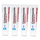 Globe Clotrimazole Antifungal Cream 1% USP, 1 oz (4 Pack), Anti Fungal Treatment, Relieves Itching, Burning, Cracking and Scaling Associated Athletes Foot, Jock Itch, Ringworm and More