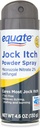 Equate'e Jock Itch Relief Powder Spray, 4.6 oz (Pack of 2)