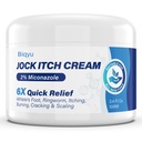 Jock Itch Antifungal Cream, Powerful Jock Itch Treatment Cream Extra Strength for Men & Women, Soothing Relief for Itchy Skin, Ringworm, Athlete's Foot Treatment, 100ml