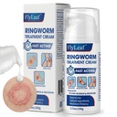 Antifungal Ringworm Treatment Cream, - Miconazole Nitrate 2% Antifungal Cream for Humans - For Fast Itch Relief, Jock Itch & Athlete's Foot - Cream with Ceramides & Tea Tree Oil, Non-Greasy, 3.53oz