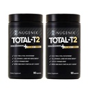 Nugenix Total-T2 - Testosterone Booster and Nitric Oxide Booster for Men, Tesnor, S7, ElevATP, Tongkat, Citrulline, Nitric Oxide and Testosterone Supplement for Men (180 Count)