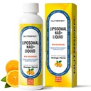 NutraPep Liposomal NAD+ Liquid Supplement with Nicotinamide & Trans-Resveratrol – Daily Wellness Formula for Energy, Focus & Active Lifestyle Support – Vegan Sugar Free 4 fl oz