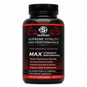 Supreme Vitality for Men – Daily Energy & Wellness Support – Clean, Stimulant-Free Supplement for Active Lifestyle, Endurance & Balance – 60 Capsules