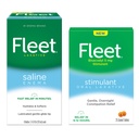 Fleet Laxative Saline Enema for Adult Constipation, 4.5 fl oz, 4 Bottles Laxative, Oral Laxative Stimulant, Overnight Constipation Relief, Laxative Tablets, 25 Count