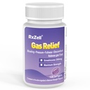 RXZELL Gas Relief, Maximum Strength Simethicone 250mg, 120 Softgels - Anti Flatulence Relieves Gas Fast, Bloating Aid, Stomach Discomfort, Fullness and Pressure Relief Pills