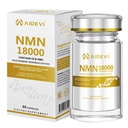 NMN 18000 - Nicotinamide Mononucleotide Supplement with Resveratrol, Stabilized Form & 99% High Purity to Boost NAD+ Levels for DNA Repair Supplement, for Healthy Aging, 60 Capsules