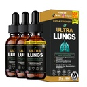 Ultra Lungs Respiratory & Lung Health Drops, Peppermint Flavor, 2 fl oz (1)
