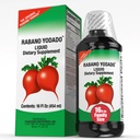 Iodized Radish Liquid Dietary Supplement, Family Size with Iodine & Vitamins B1, B6 & B12, Supports Daily Wellness & Energy Metabolism, The Original Formula, 16 Fl Oz, 1 Pack