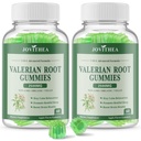 2 Pack Organic Valerian Root Gummies, Herbal Supplements for Calm & Relaxation, Natural Sleep Support for Adults & Kids, Melatonin Free, Vegan, Non-GMO, Gluten Free, Apple Flavor, 120 Count